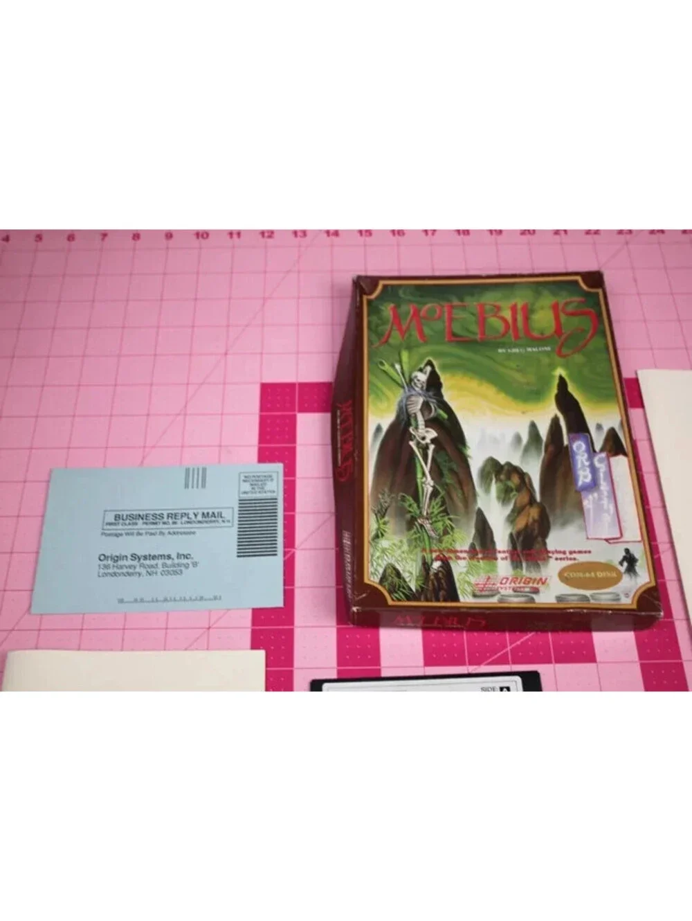 Moebius The Orb of Celestial Harmony Commodore 5.25 floppy